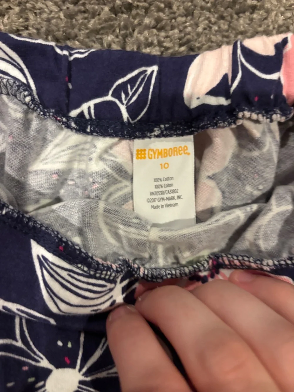 Gymboree floral skirt